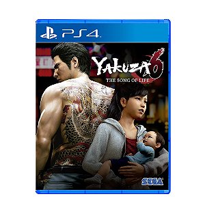 Jogo Yakuza 6: The Song of Life - PS4 (Japonês)