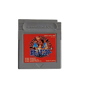 Jogo Pokémon Red Version - GBC (Japonês)