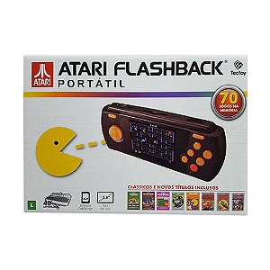 Console Atari Flashback Portátil com 70 jogos - TecToy