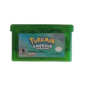 Jogo Pokémon Emerald Version - GBA