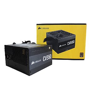 Fonte CV650 Series, 650w, ATX, 80 Plus Bronze - Corsair