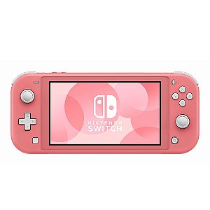 Console Nintendo Switch Lite Coral - Nintendo (Desbloqueado)