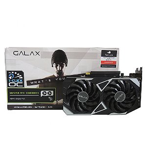 Placa de Vídeo Nvidia Geforce RTX 3050 EX 1-Click OC, 6GB, GDDR6 96-bit – Galax