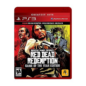 Jogo Red Dead Redemption (Game of the Year Edition) - PS3 (LACRADO)