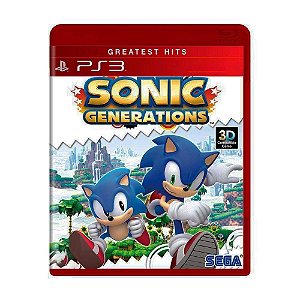 Jogo Sonic Generations - PS3 (LACRADO)