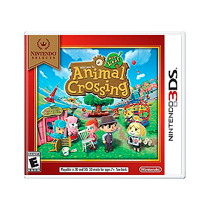Jogo Animal Crossing: New Leaf - 3DS (Nintendo Selects, Lacrado)