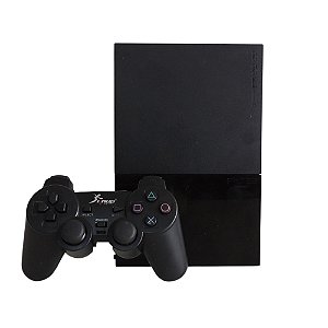 Console PlayStation 2 Slim Preto - Sony (Desbloqueado 1.93)