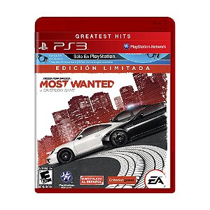 Jogo Need for Speed Most Wanted - PS3 (Greatest Hits)