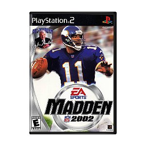 Jogo Madden NFL 2002 - PS2
