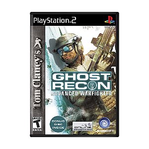 Jogo Tom Clancy's Ghost Recon Advanced Warfighter - PS2