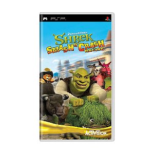 Jogo Shrek Smash n' Crash Racing - PSP