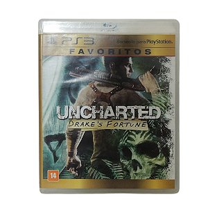 Jogo Uncharted: Drake's Fortune - PS3 (Favoritos)