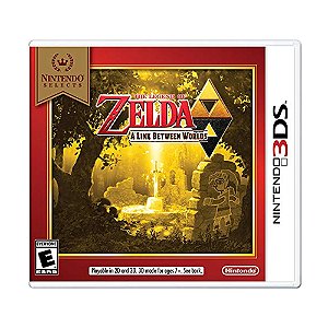Jogo The Legend of Zelda: A Link Between Worlds - 3DS (Nintendo Selects)