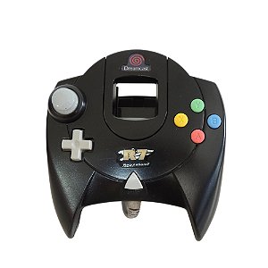 Controle Dreamcast Preto Com Fio - Sega (Personalizado)