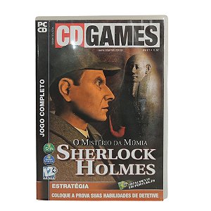 Jogo O Mistério da Múmia: Sherlock Holmes - PC