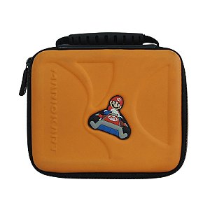 Case Protetora Laranja para Nintendo 2DS (Mario Kart) - Nintendo