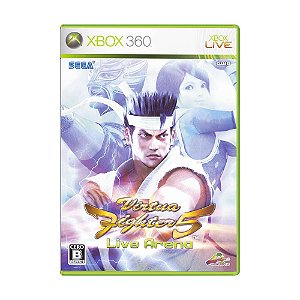 Jogo Virtua Fighter 5 Live Arena - Xbox 360 (Japonês)