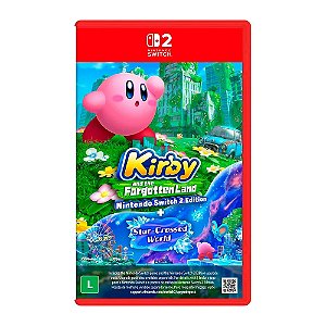Jogo Kirby And The Forgotten Land Nintendo Switch 2 Edition + Star-Crossed World - Switch 2