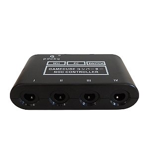 Adaptador De Controlador de Controle GameCube Para Nintendo Switch/PC e Wii U - Pdobq