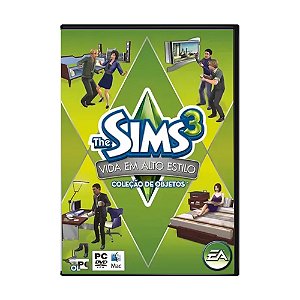 Jogo The Sims 3: Vida em Alto Estilo (Coleção de Objetos) - PC