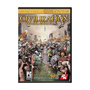 Jogo Sid Meier's Civilization IV: Warlords - PC
