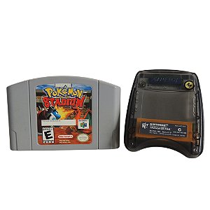 Jogo Pokémon Stadium + N64 Transfer Pak - N64