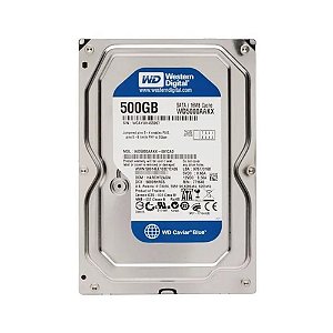 HD Western Digital Blue, 500GB, 3.5" - PC
