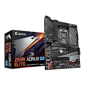 Placa Mãe Z490 Aorus Elite AC, DDR4, LGA 1200, PCIe - Gigabyte