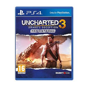 Jogo Uncharted 3: Drake's Deception Remastered - PS4