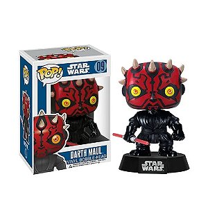 Boneco Star Wars: Darth Maul, Nº 09 - Funko Pop!