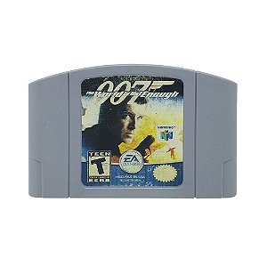 Jogo 007: The World is Not Enough - N64