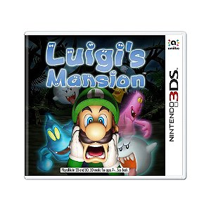 Jogo Luigi's Mansion - 3DS (Lacrado)