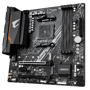 Placa Mãe B550M Aorus Elite, Micro ATX, DDR4, AM4, PCIe - Gigabyte