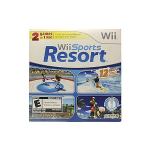 Jogo Wii Sports + Wii Sports Resort (Capa Dura) - Wii