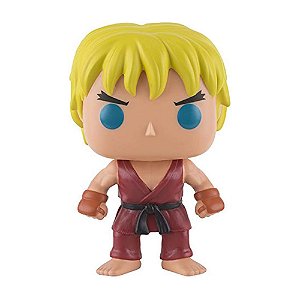 Boneco Street Fighter: Ken, Nº 138 - Funko Pop!