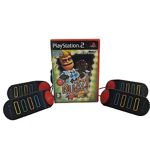 Jogo Buzz! The Sports Quiz (Buzzers Bundle) - PS2 (Europeu)