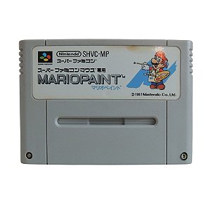 Jogo Mario Paint - SNES (Japonês)