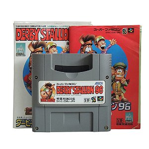 Jogo Derby Stallion 96 - SNES (Japonês)
