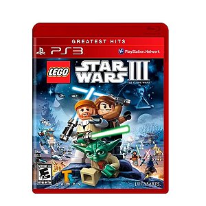Jogo LEGO Star Wars III: The Clone Wars - PS3 (Greatest Hits)