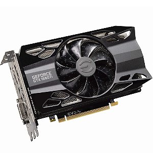 Placa de Vídeo Nvidia Geforce GTX 1660 TI XC, 6GB, Single Fan, GDDR6, 192-bit - EVGA