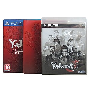 Jogo The Yakuza Remastered Collection - PS4