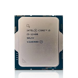 Processador Intel I5-12400, LGA 1700, 2.5 GHz, 18MB Cache - Intel