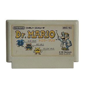 Jogo Dr. Mario - NES (Japonês)