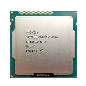 Processador Intel Core I5-3570, Sockete LGA 1155, 3.4GHZ, 6 MB - Intel
