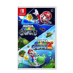 Jogo Super Mario Galaxy + Super Mario Galaxy 2 - Nintendo Switch