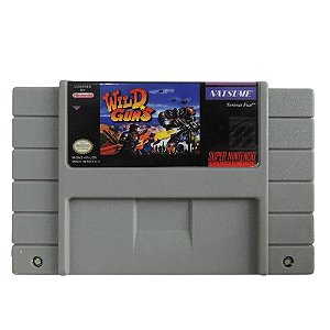 Jogo Wild Guns - SNES (Repro)