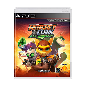Jogo Ratchet & Clank: All 4 One - PS3 (Lacrado)