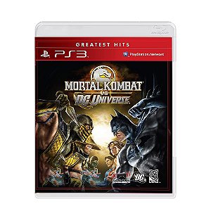 Jogo Mortal Kombat vs. DC Universe - PS3 (Lacrado, Greatest Hits)