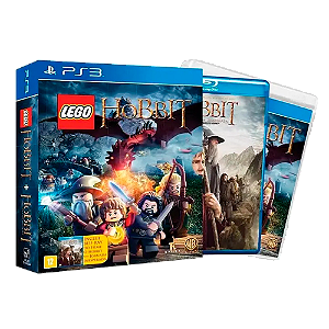 Jogo Lego O Hobbit + Filme O Hobbit: Uma Jornada Inesperada - PS3
