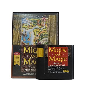 Jogo Might and Magic: Gates to Another World - Sega Genesis